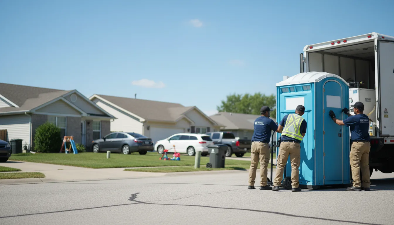 Standard Porta Potty Rentals in Edinburg, PA near me